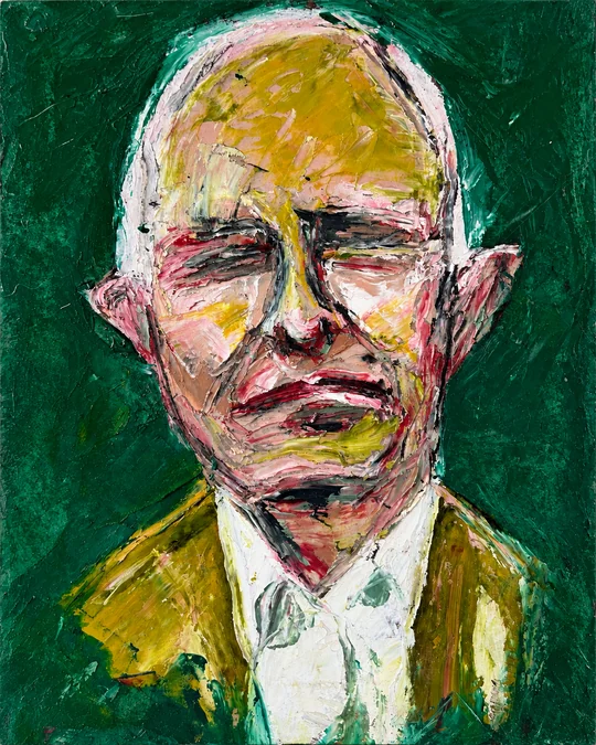 Porträt · Grüner Grund